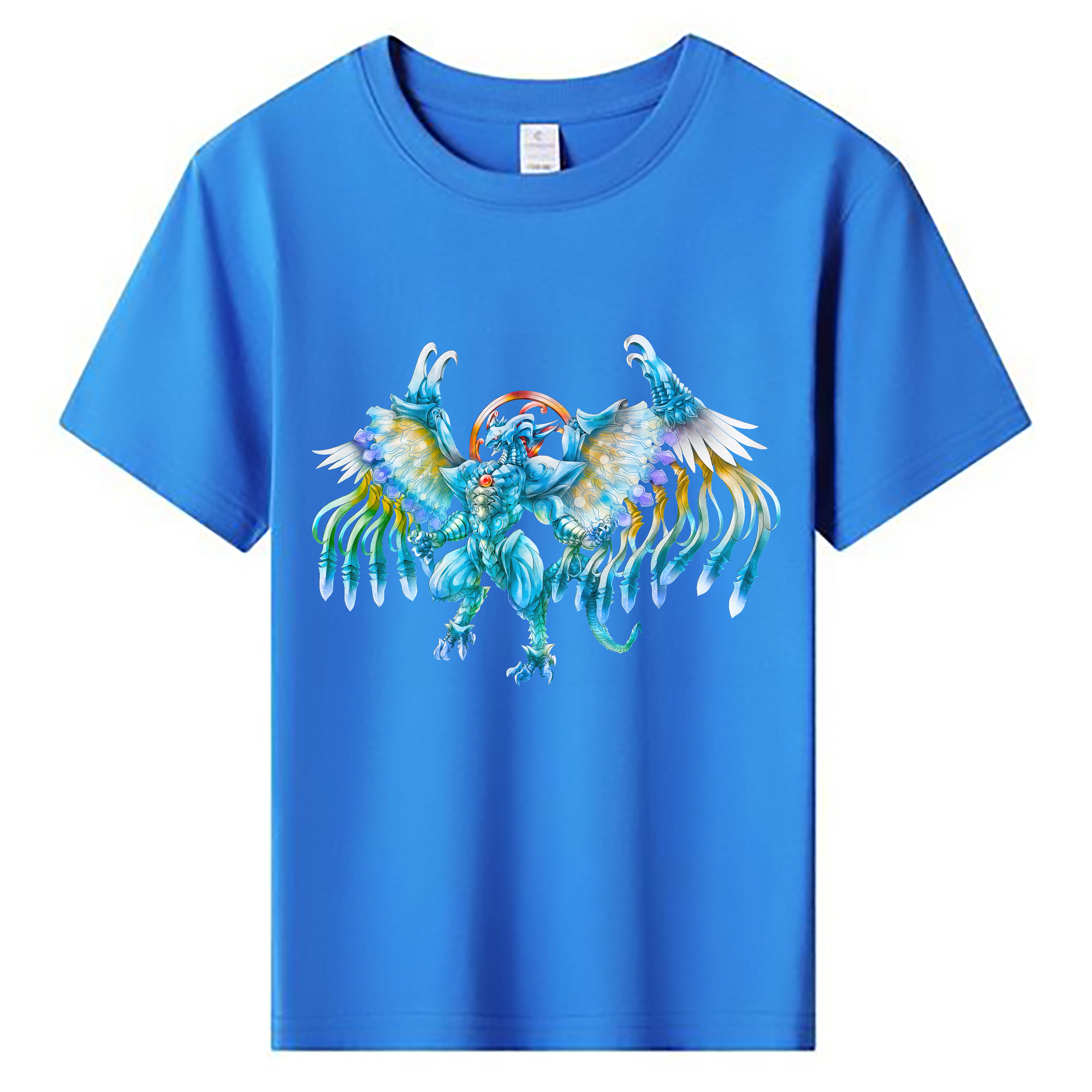 （画像用） 遊☆戯☆王 Yu-Gi-Oh! 綿100％キッズTシャツ（フロントプリント）
